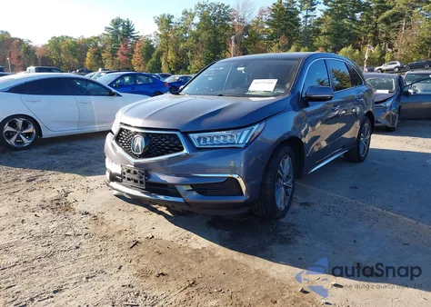 2017 Acura Mdx Technology Package из США, поврежденный, VIN 5J8YD4H56HL004337